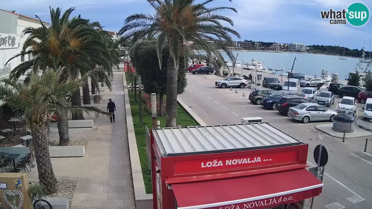 Webcam Novalja – Obala Petra Krešimira IV