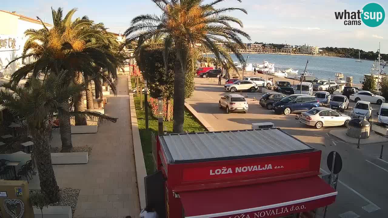 Webcam Novalja – Obala Petra Krešimira IV