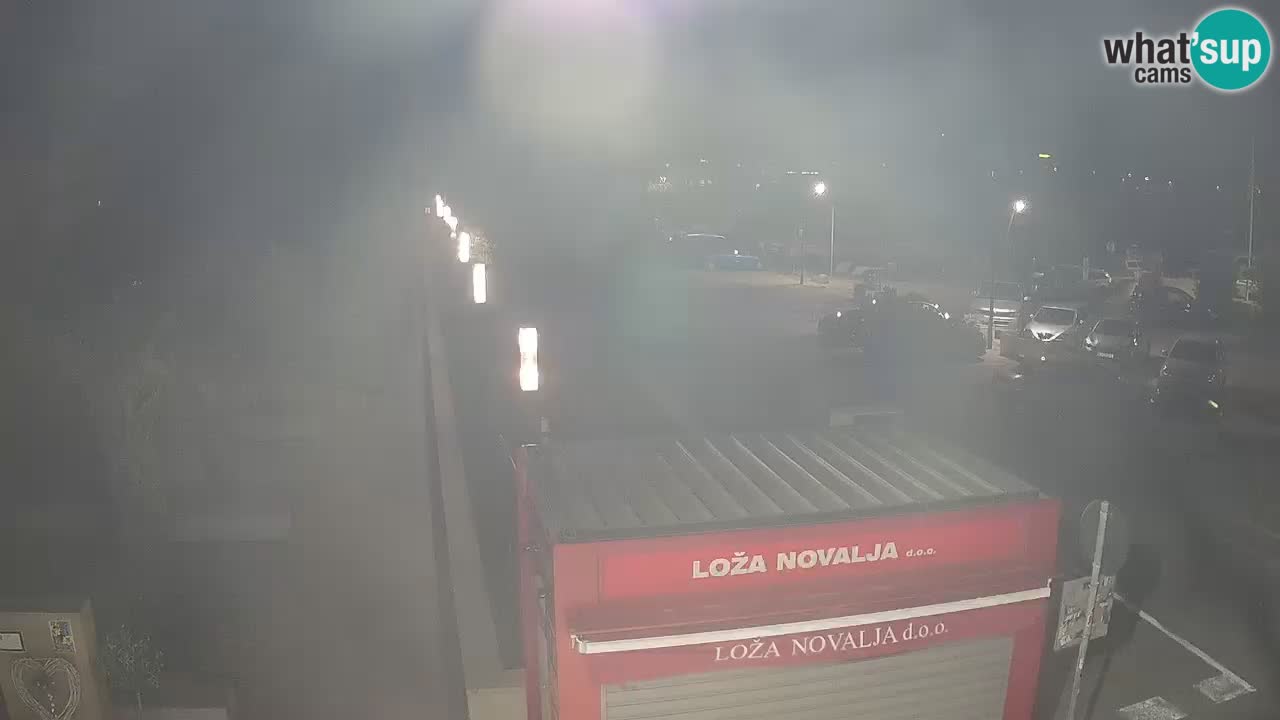 Live cam Novalja – Obala Petra Krešimira IV