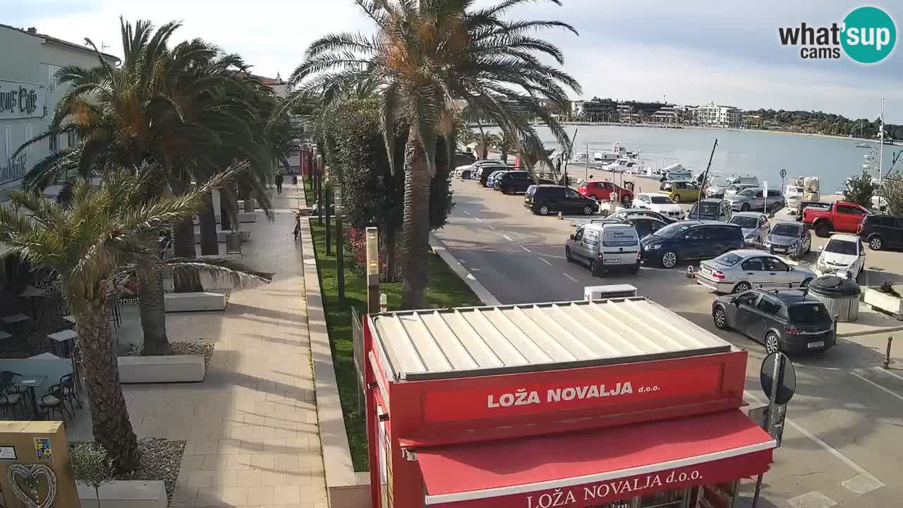 Live cam Novalja – Obala Petra Krešimira IV