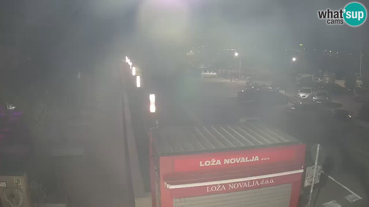 Webcam Novalja – Obala Petra Krešimira IV