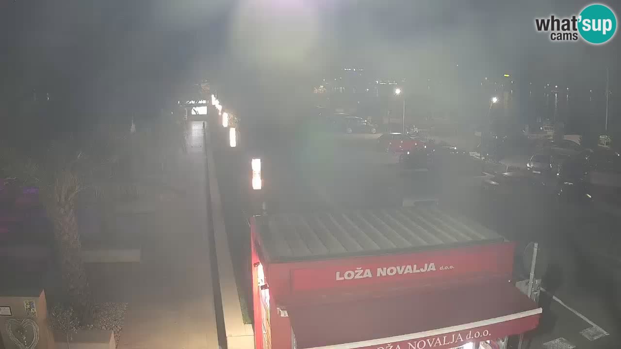Live cam Novalja – Obala Petra Krešimira IV