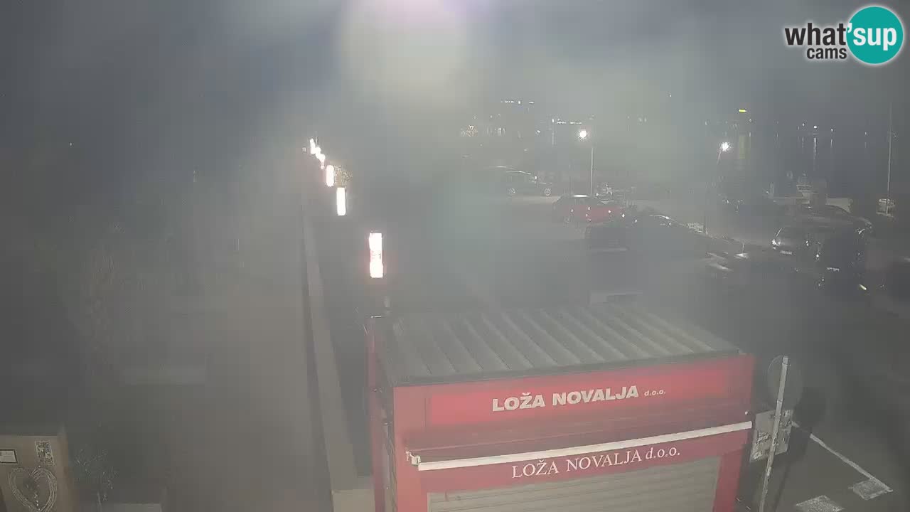 Live cam Novalja – Obala Petra Krešimira IV