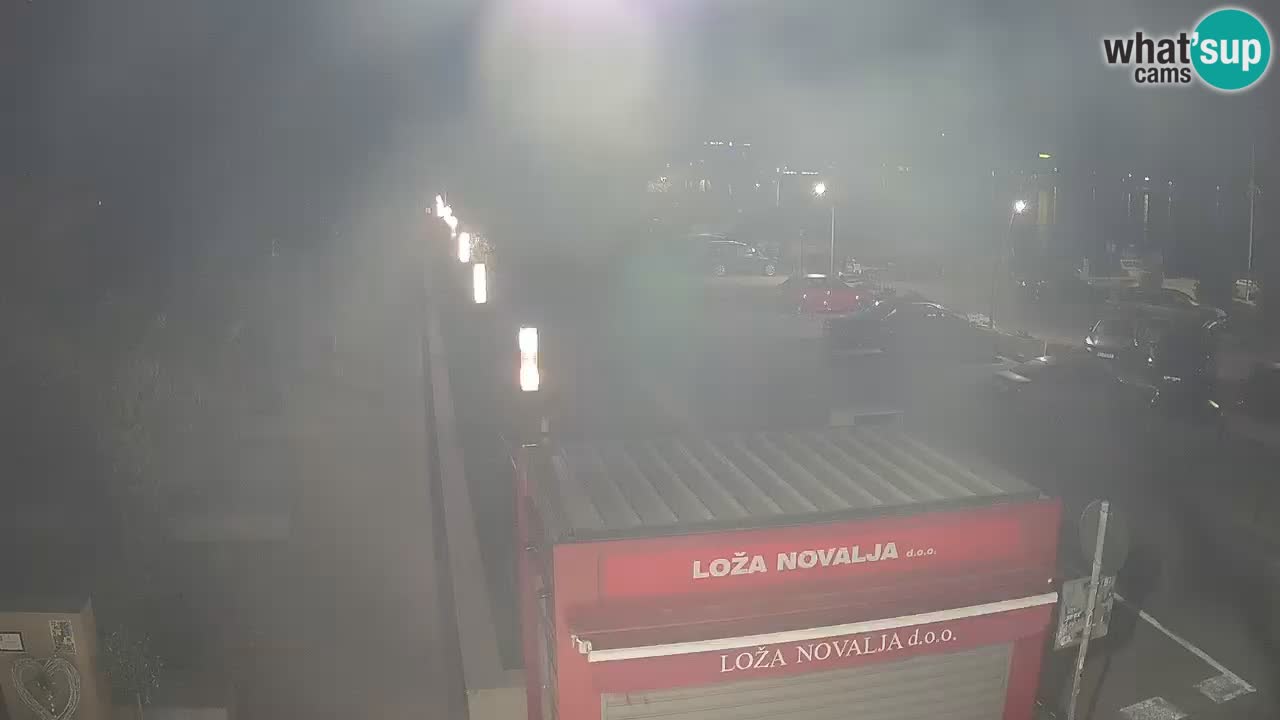 Live cam Novalja – Obala Petra Krešimira IV