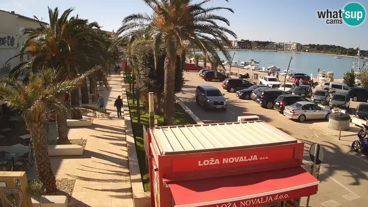 Live cam Novalja – Obala Petra Krešimira IV