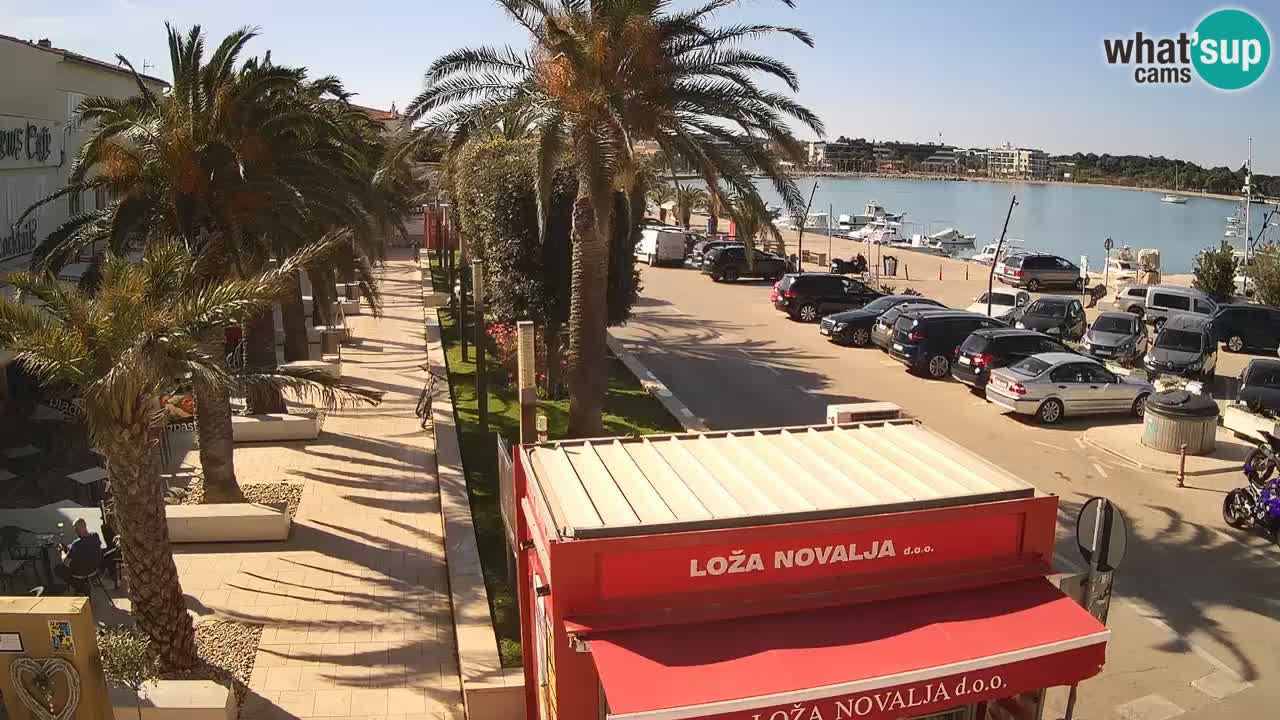 Live cam Novalja – Obala Petra Krešimira IV