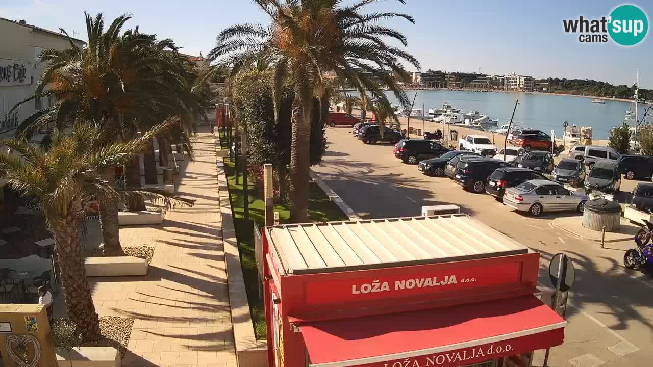 Webcam Novalja – Obala Petra Krešimira IV