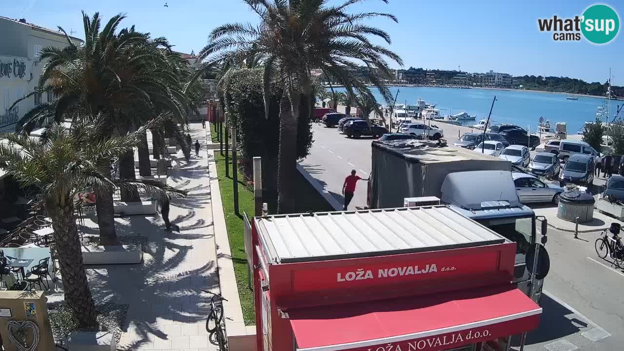 Webcam Novalja – Obala Petra Krešimira IV