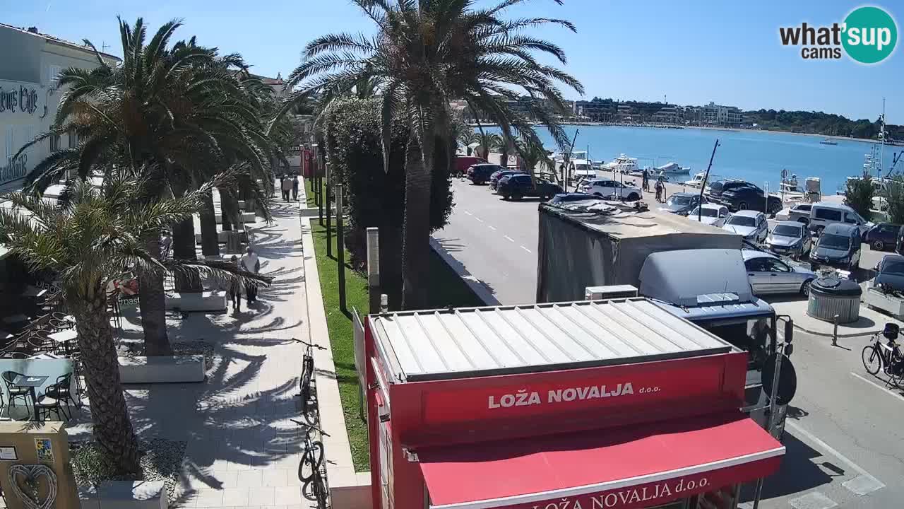 Webcam Novalja – Obala Petra Krešimira IV