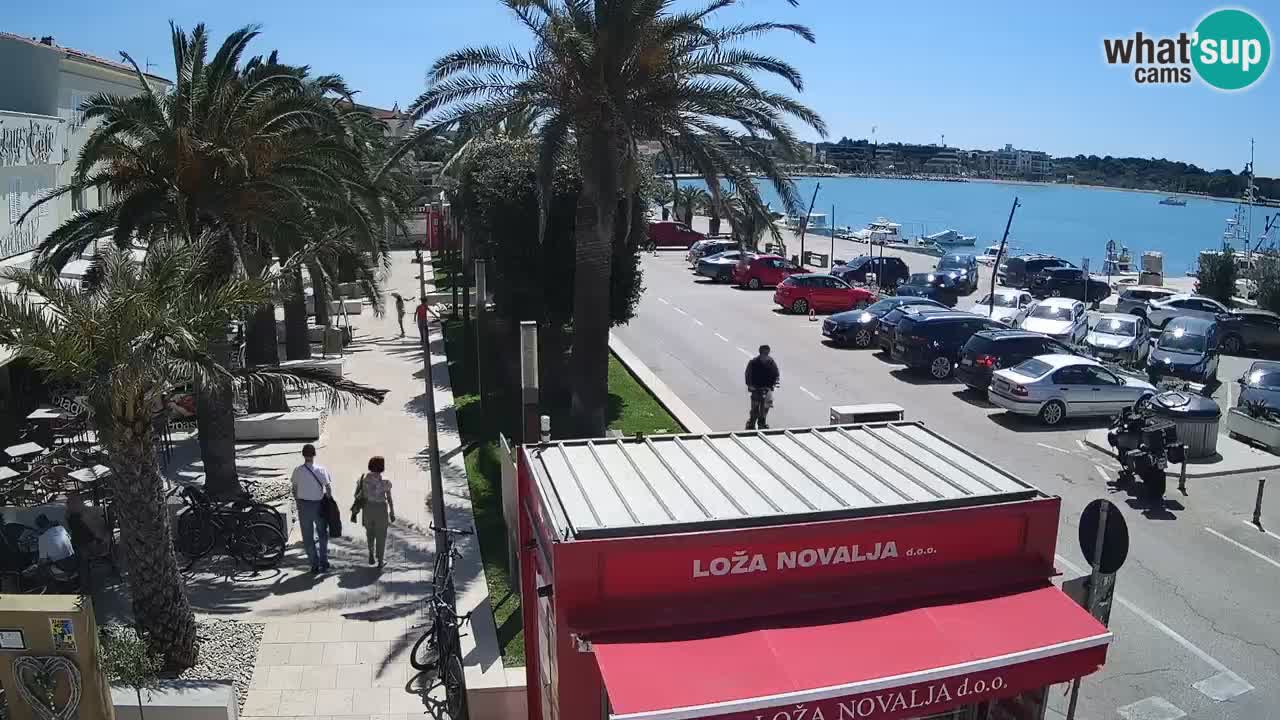 Webcam Novalja – Obala Petra Krešimira IV