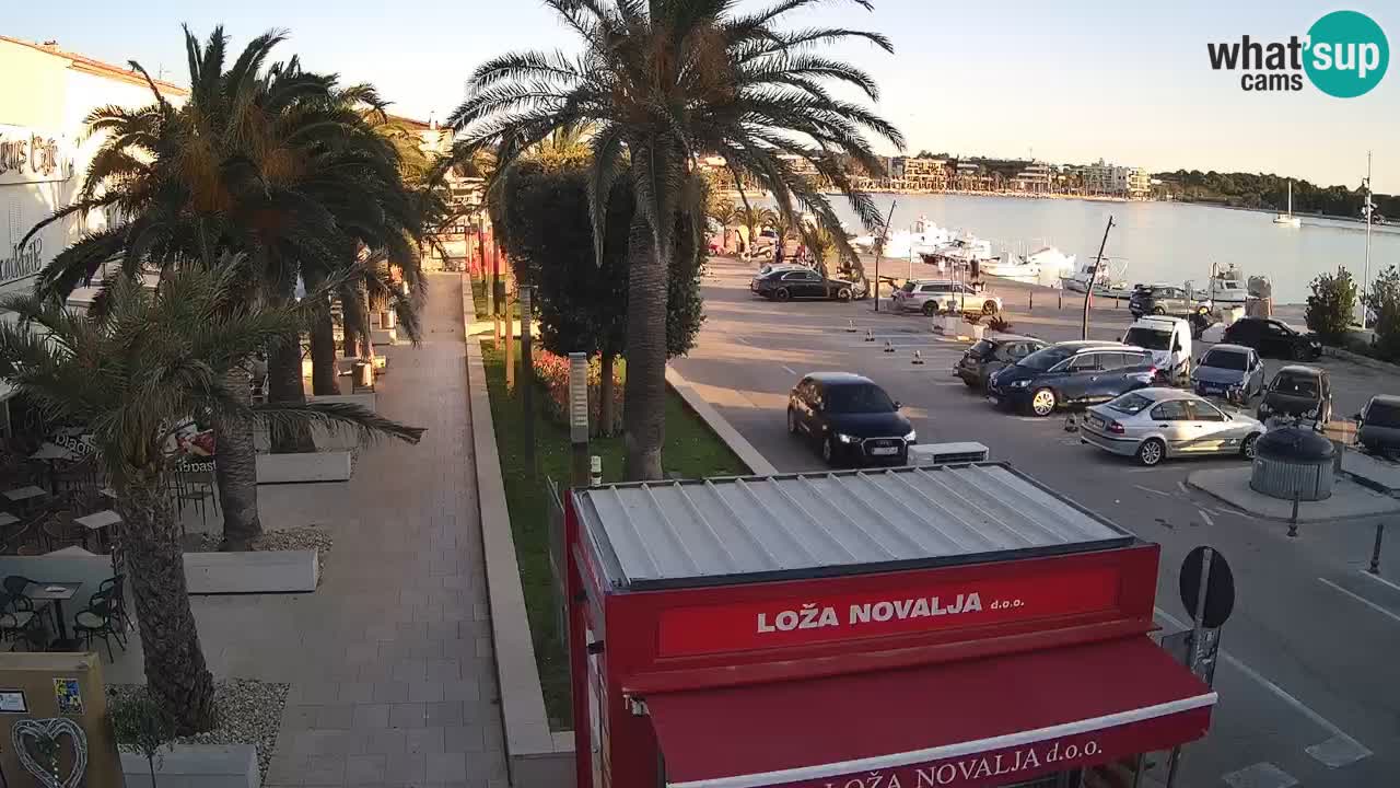 Webcam Novalja – Obala Petra Krešimira IV