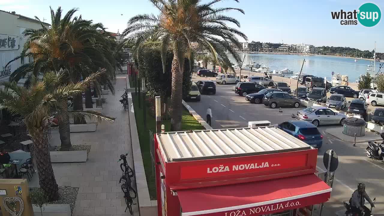 Live cam Novalja – Obala Petra Krešimira IV