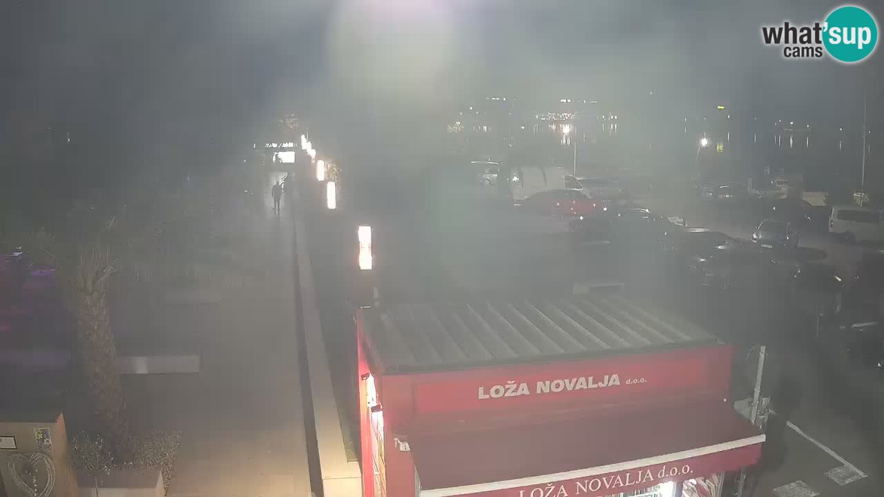 Webcam Novalja – Obala Petra Krešimira IV