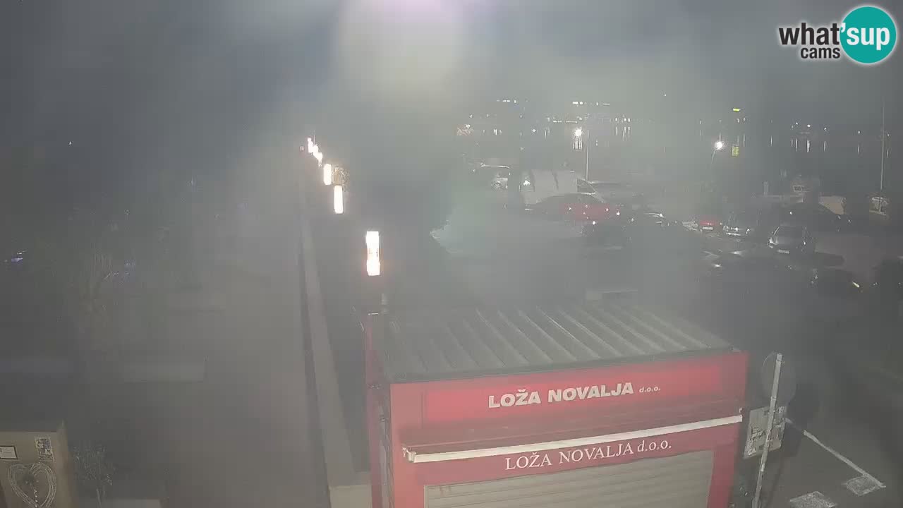 Webcam Novalja – Obala Petra Krešimira IV