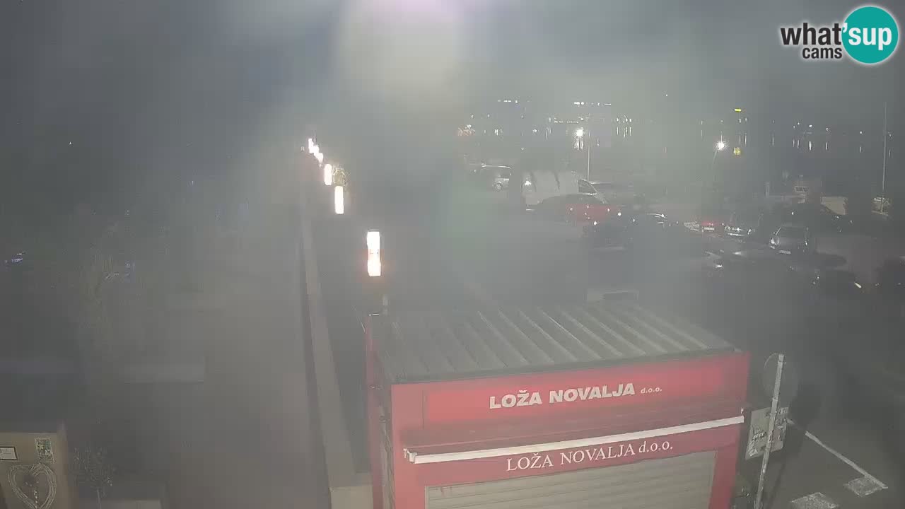 Webcam Novalja – Obala Petra Krešimira IV