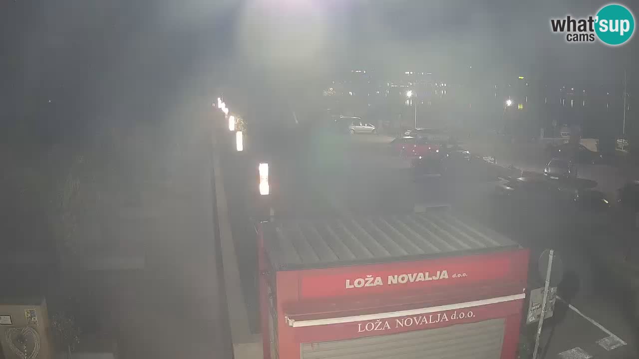Live cam Novalja – Obala Petra Krešimira IV