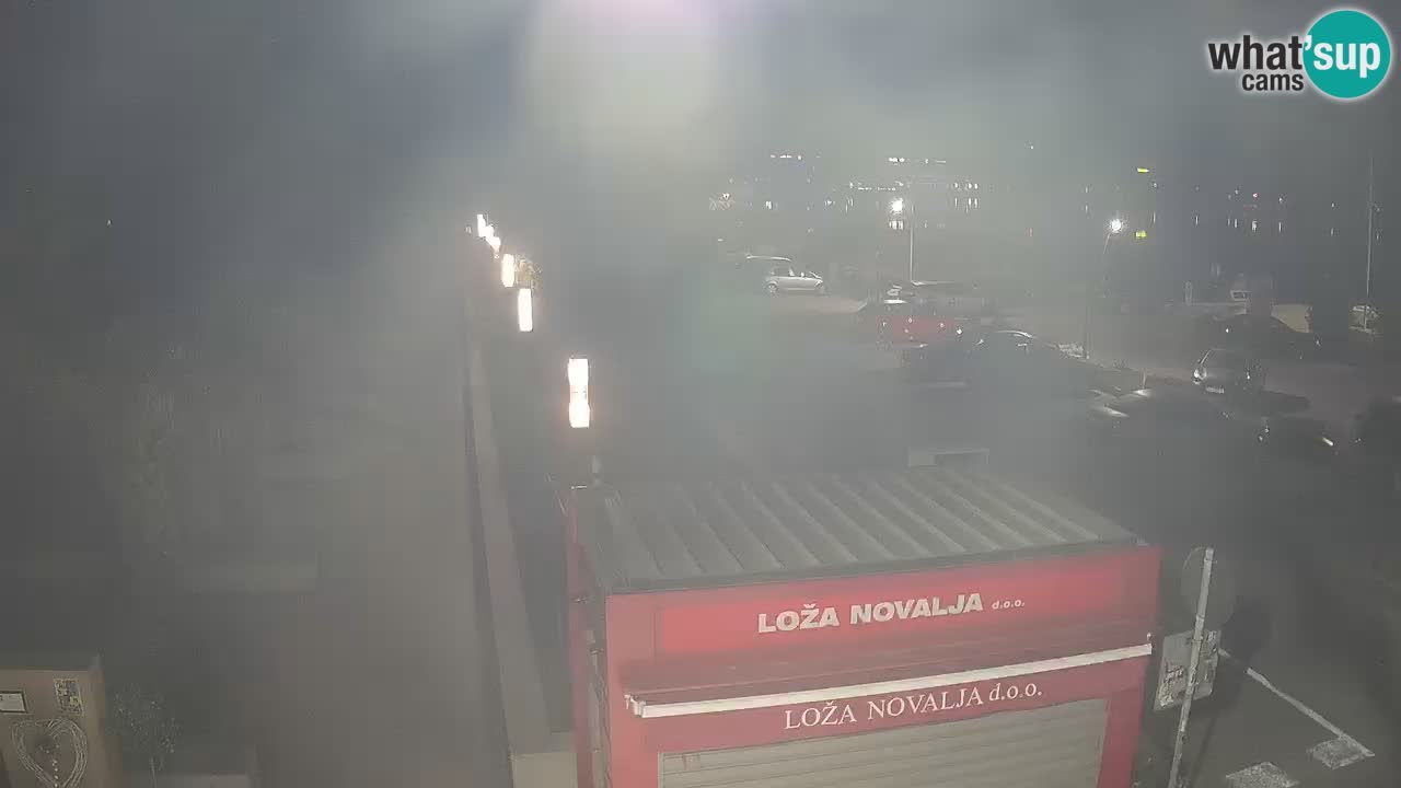 Webcam Novalja – Obala Petra Krešimira IV