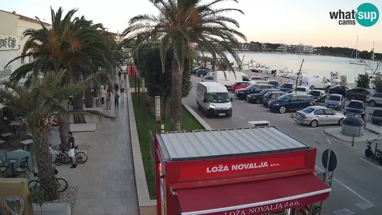 Webcam live Novalja – Obala Petra Krešimira IV