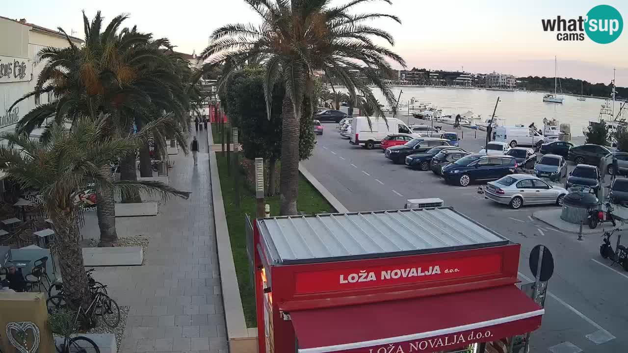 Webcam Novalja – Obala Petra Krešimira IV