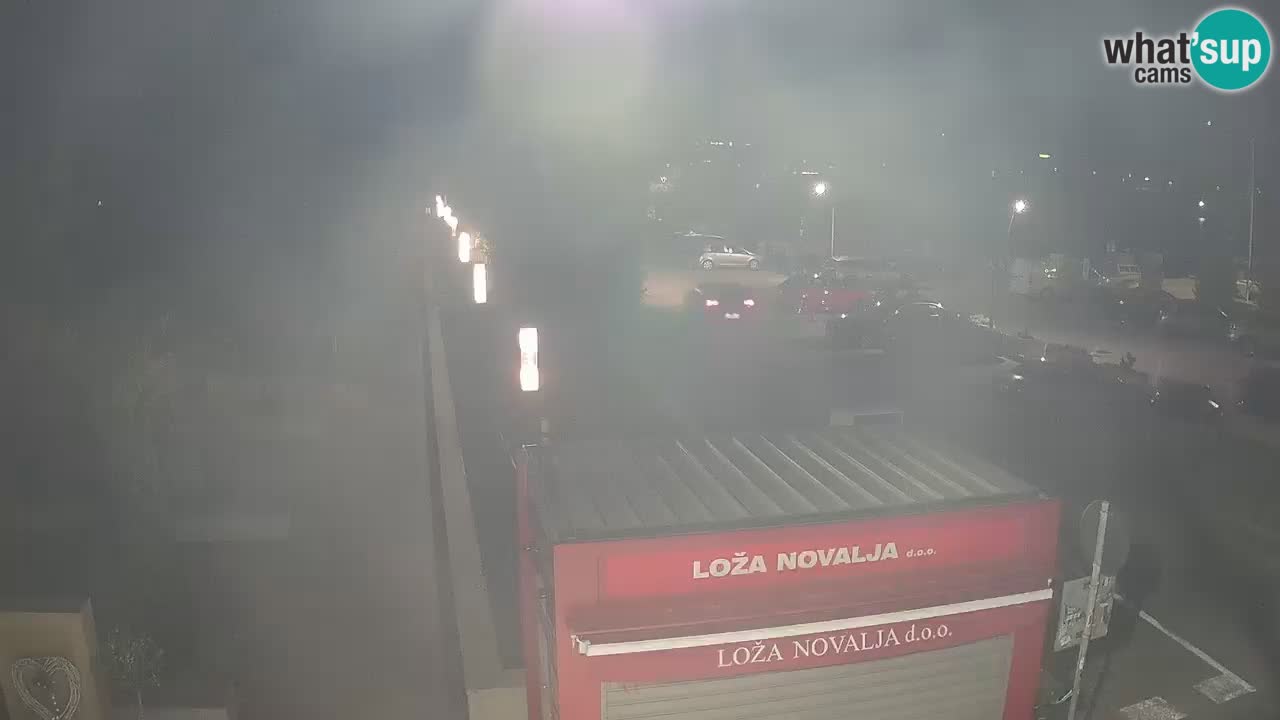 Live cam Novalja – Obala Petra Krešimira IV