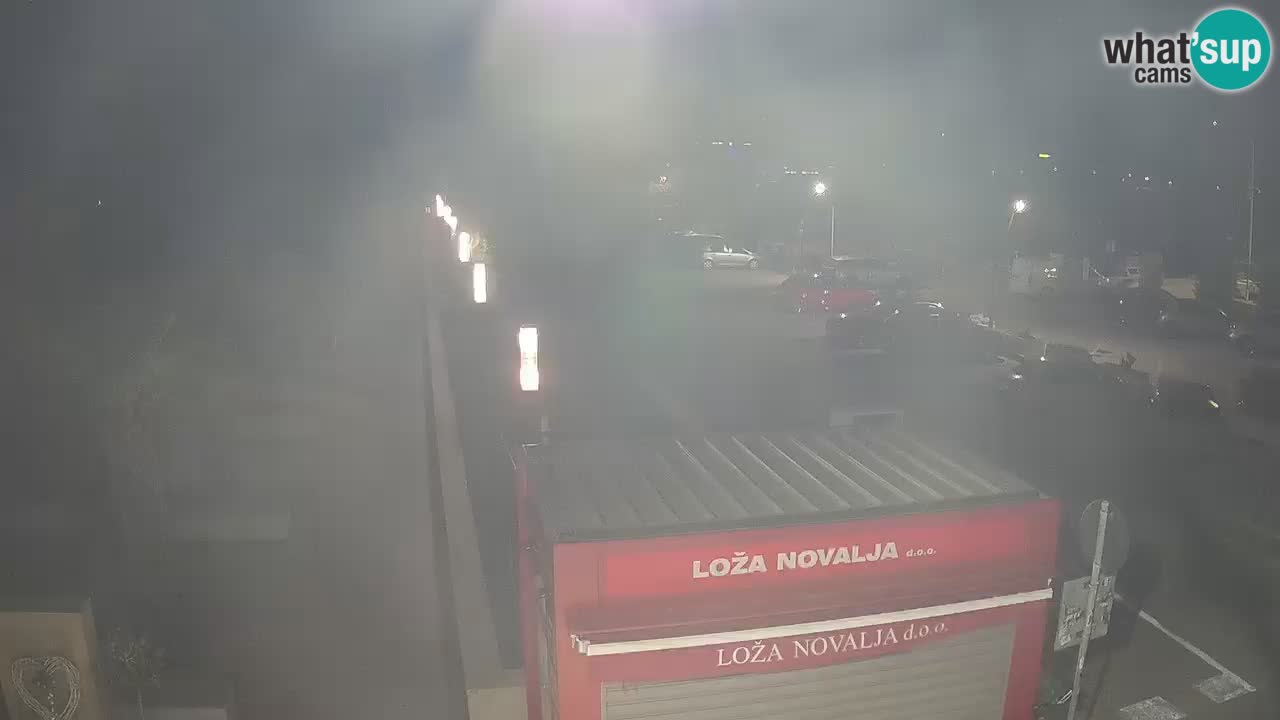 Live cam Novalja – Obala Petra Krešimira IV