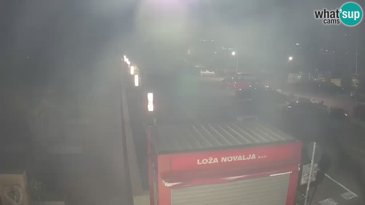 Webcam live Novalja – Obala Petra Krešimira IV