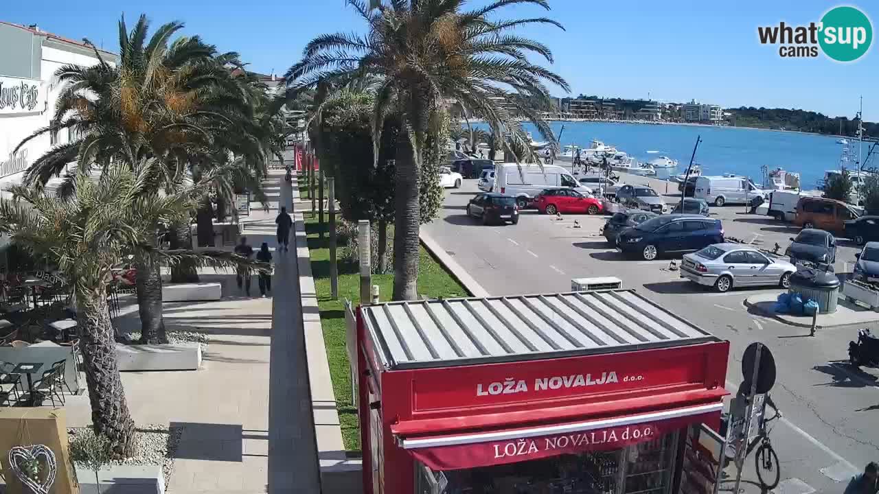 Webcam Novalja – Obala Petra Krešimira IV