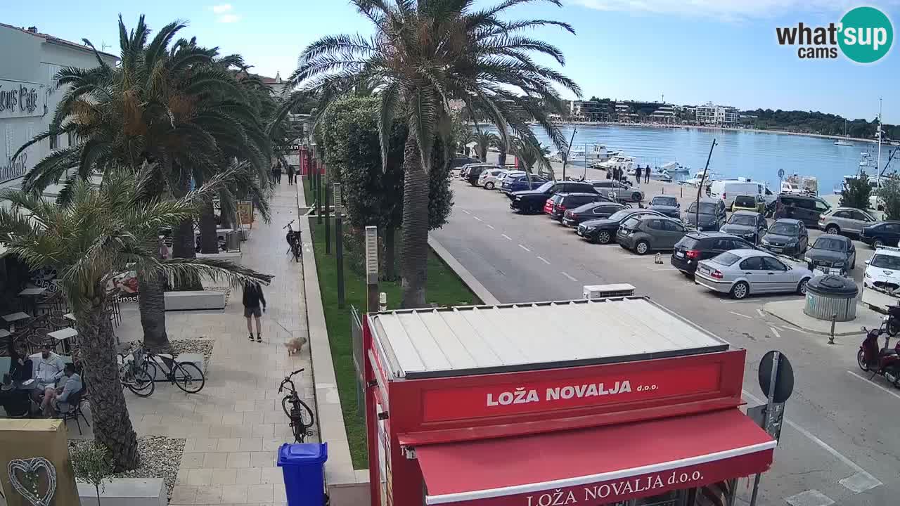 Webcam Novalja – Obala Petra Krešimira IV