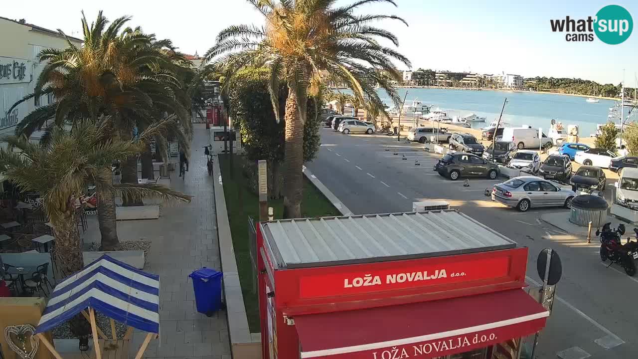 Live cam Novalja – Obala Petra Krešimira IV