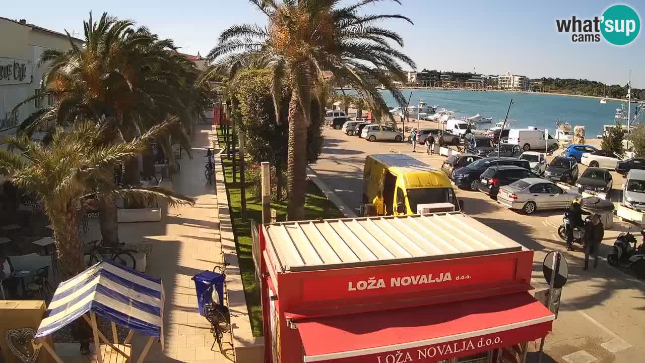 Live cam Novalja – Obala Petra Krešimira IV