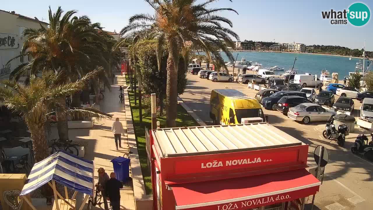 Webcam Novalja – Obala Petra Krešimira IV
