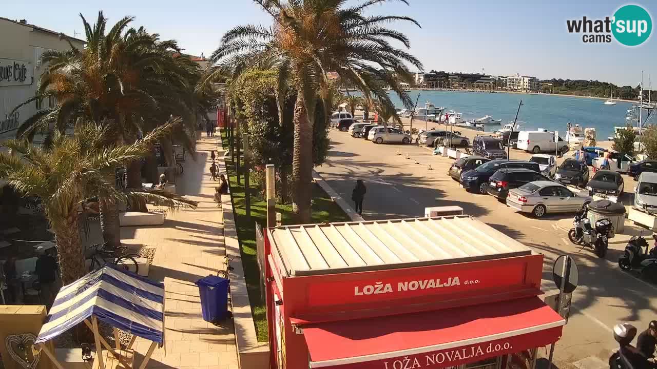 Live cam Novalja – Obala Petra Krešimira IV