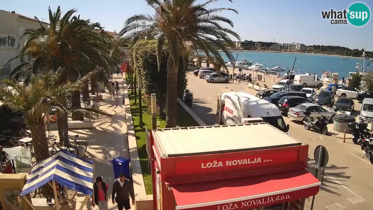 Webcam Novalja – Obala Petra Krešimira IV