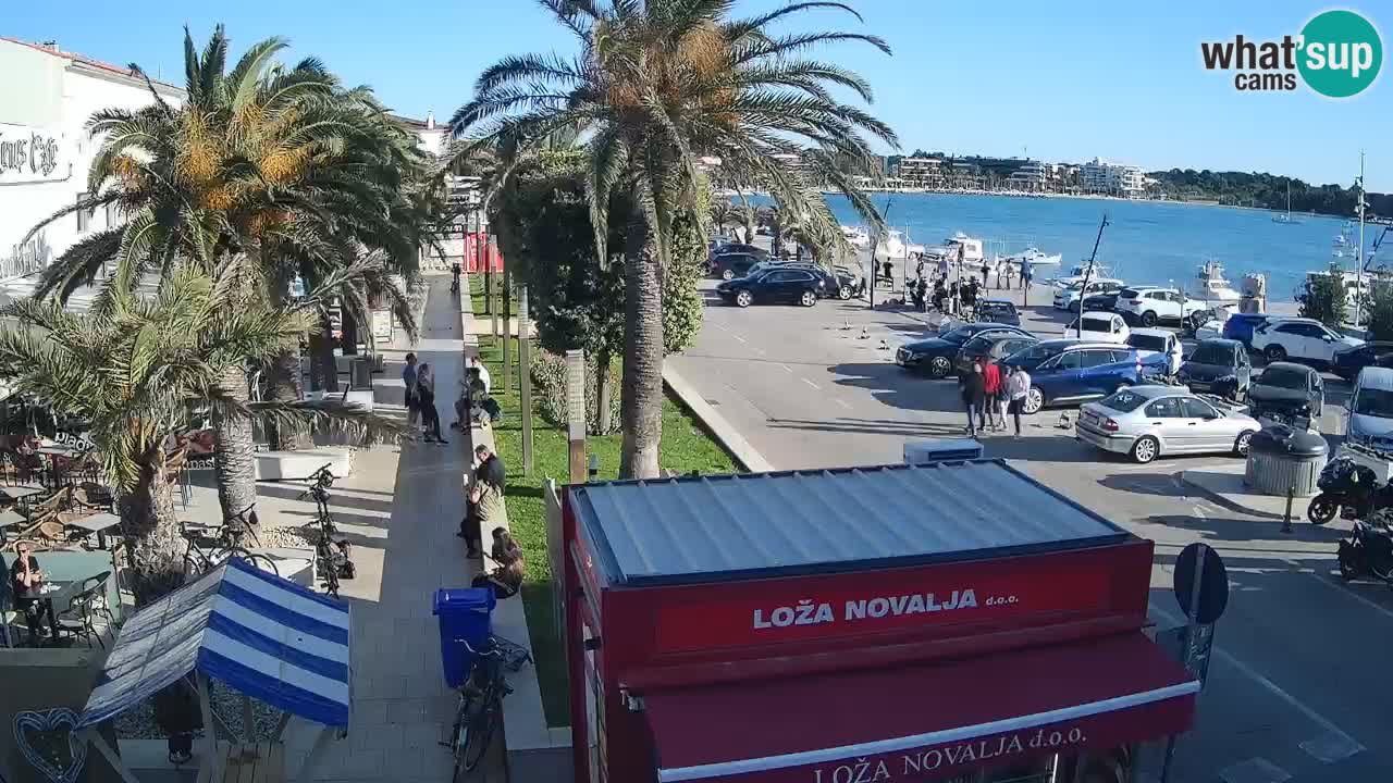 Live cam Novalja – Obala Petra Krešimira IV
