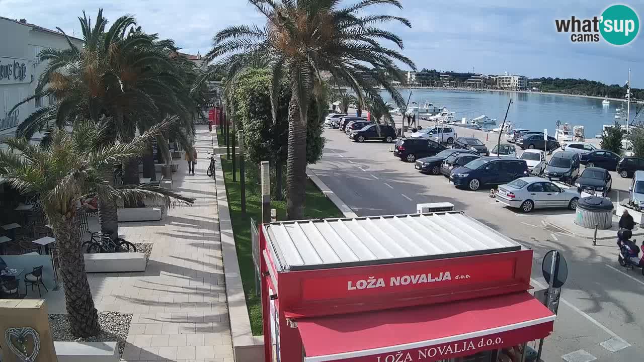 Live cam Novalja – Obala Petra Krešimira IV