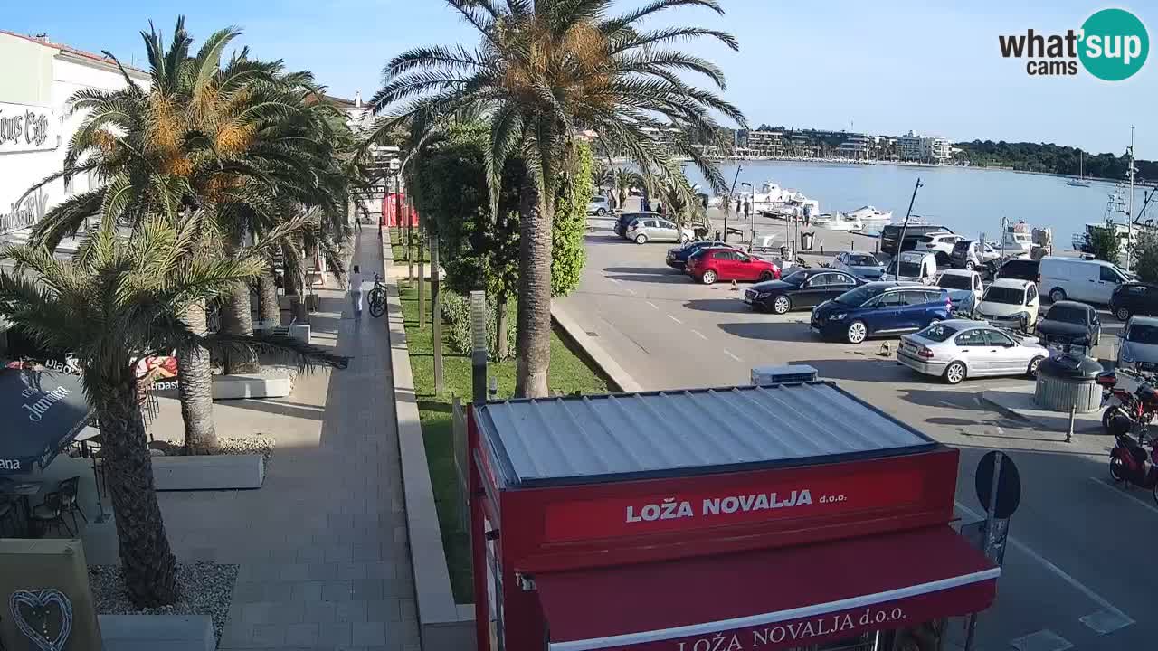 Live cam Novalja – Obala Petra Krešimira IV