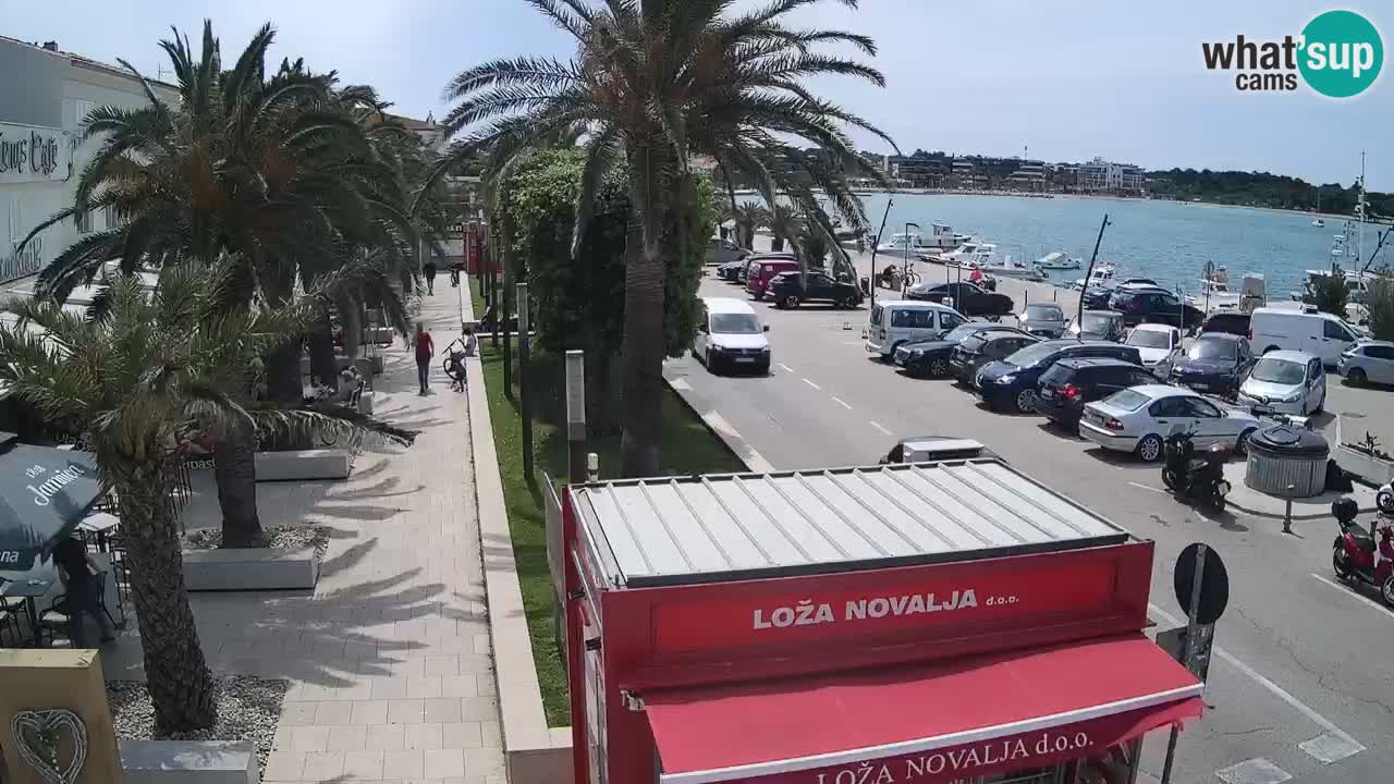 Live cam Novalja – Obala Petra Krešimira IV