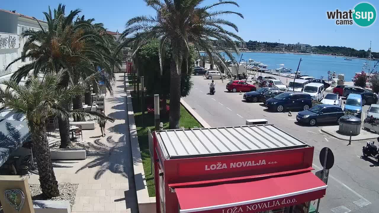 Live cam Novalja – Obala Petra Krešimira IV