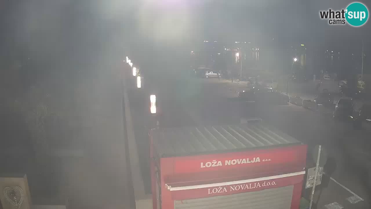 Live cam Novalja – Obala Petra Krešimira IV