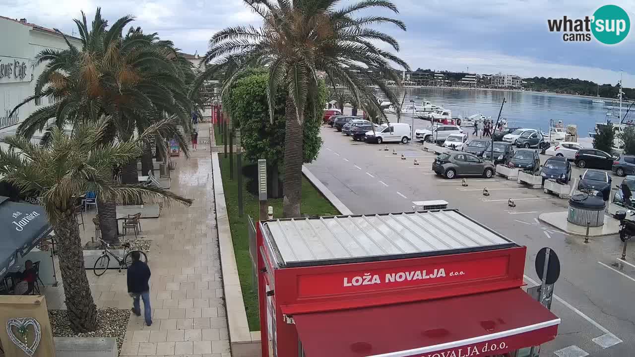 Live cam Novalja – Obala Petra Krešimira IV