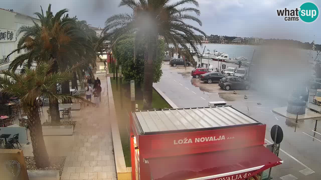 Live cam Novalja – Obala Petra Krešimira IV