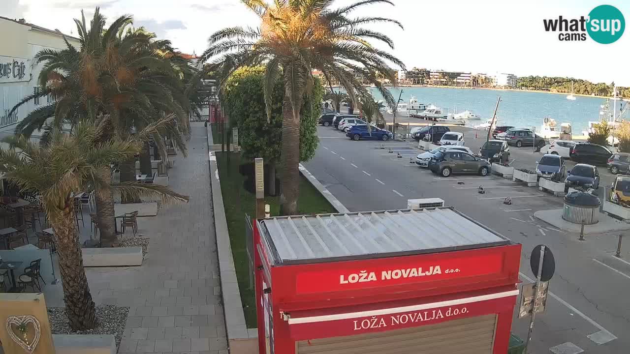 Webcam Novalja – Obala Petra Krešimira IV