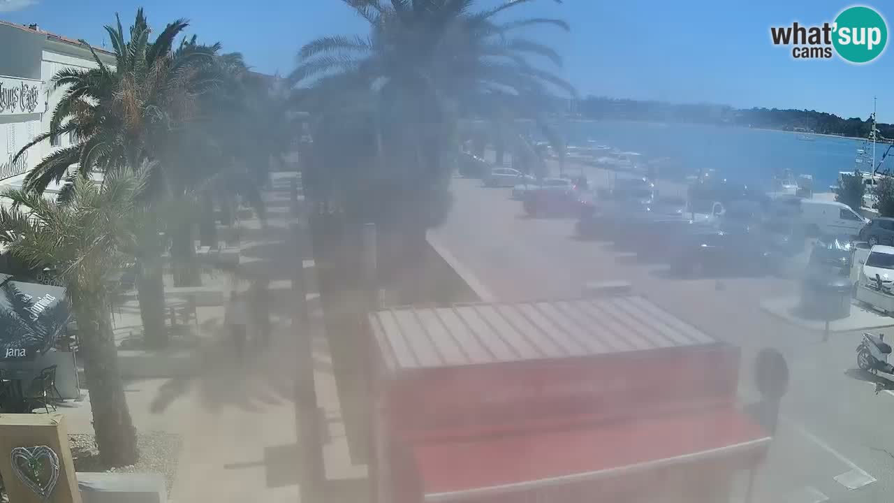 Live cam Novalja – Obala Petra Krešimira IV