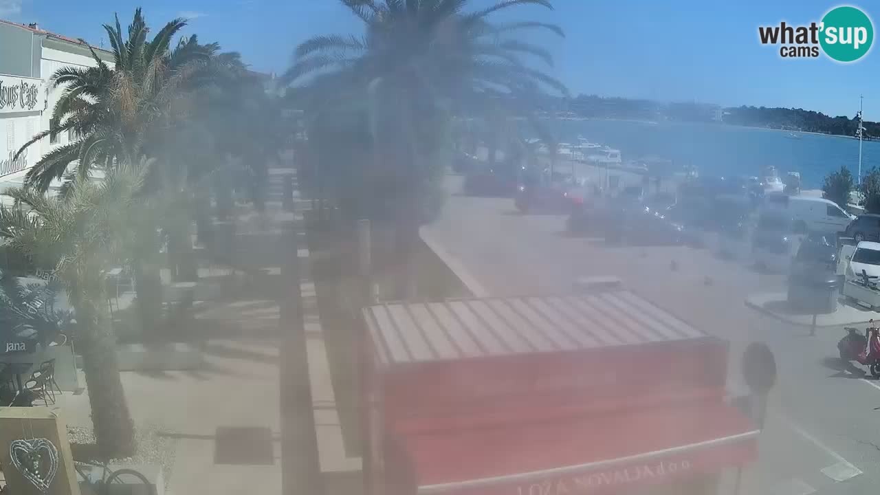 Live cam Novalja – Obala Petra Krešimira IV