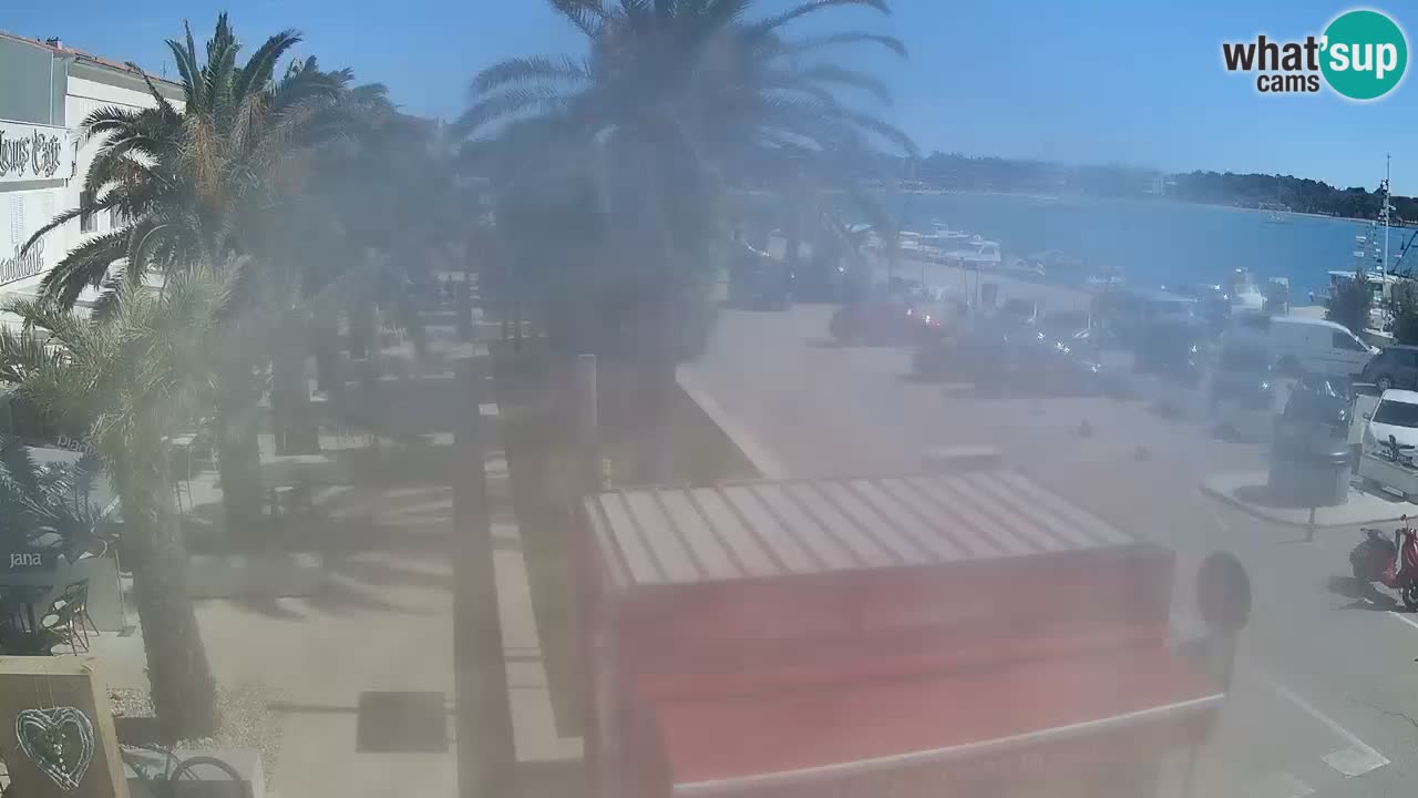 Webcam live Novalja – Obala Petra Krešimira IV