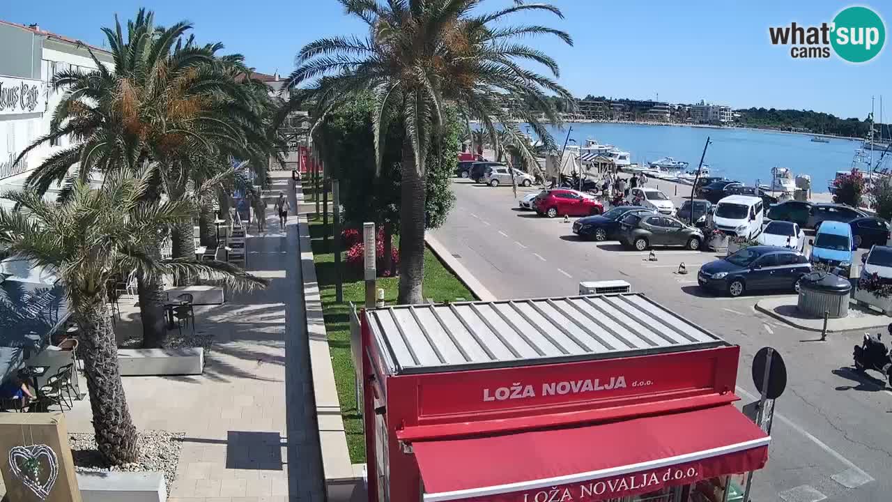 Live cam Novalja – Obala Petra Krešimira IV