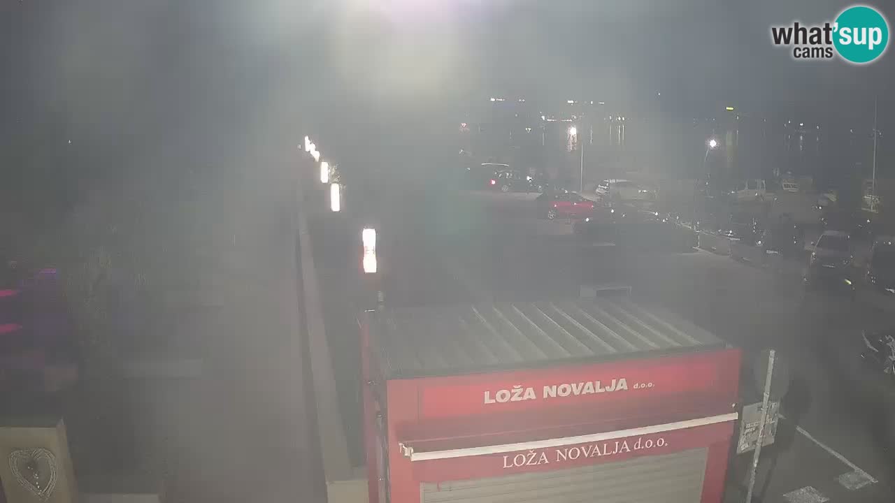 Live cam Novalja – Obala Petra Krešimira IV