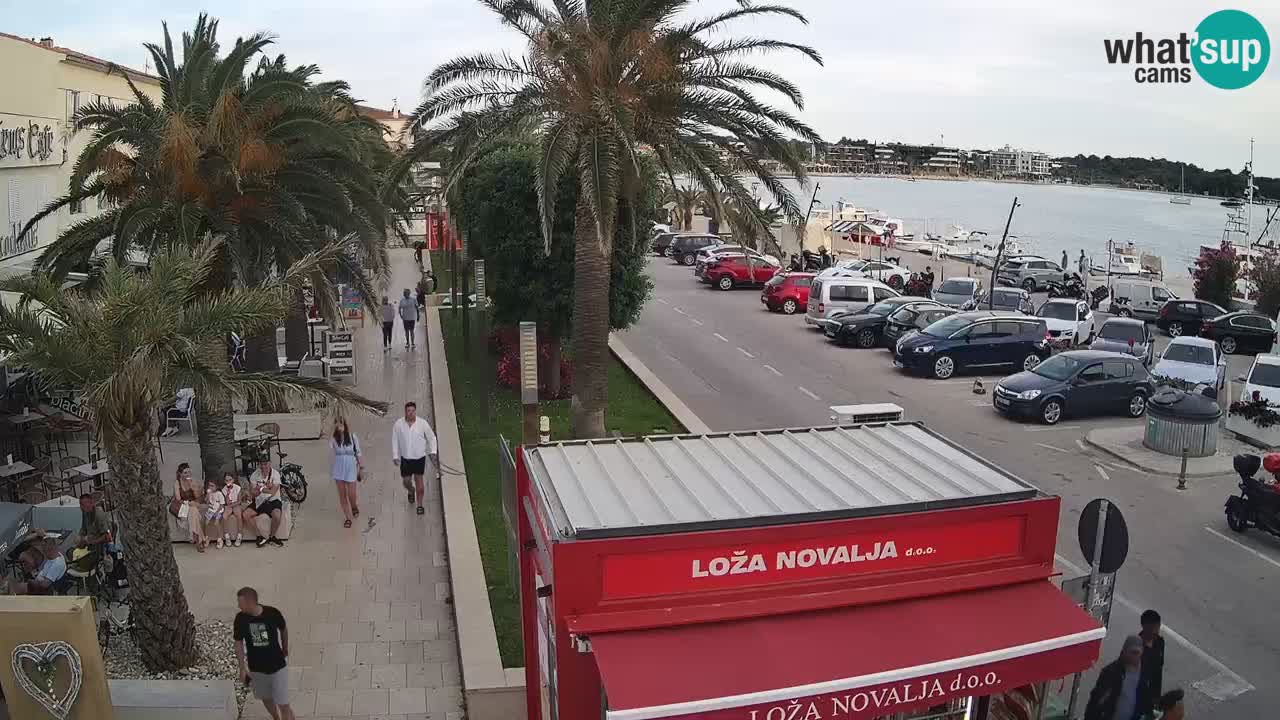 Live cam Novalja – Obala Petra Krešimira IV