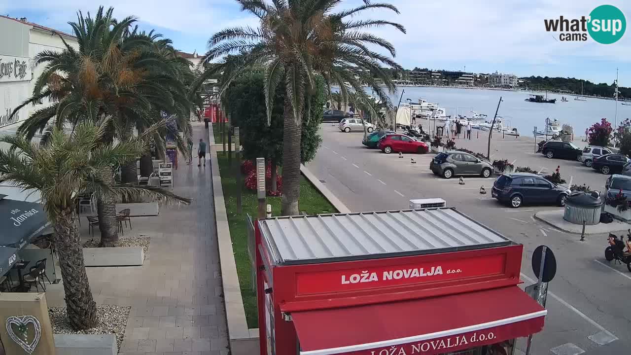 Live cam Novalja – Obala Petra Krešimira IV