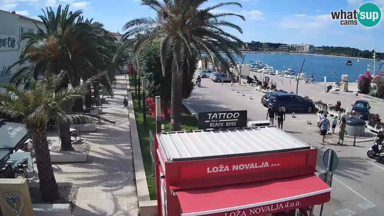 Webcam Novalja – Obala Petra Krešimira IV
